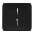 MacBook Replacement Key 1 / ! – Keycap for MacBook Air & Pro 2019–2026 (DE / UK / US)