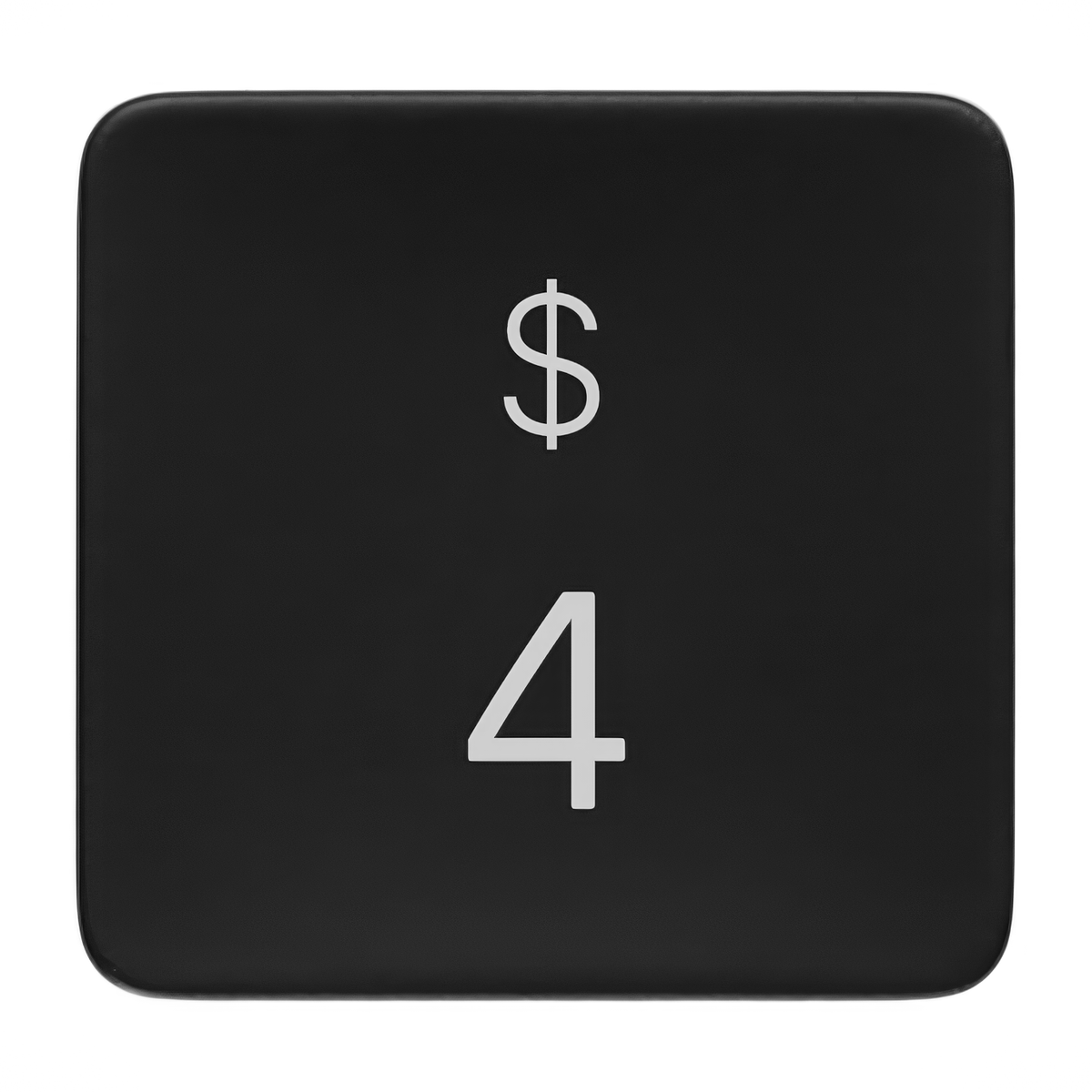 MacBook Replacement Key 4 / $ – Keycap for MacBook Air & Pro 2019–2026 (DE / UK / US)