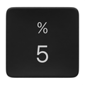 MacBook Replacement Key 5 / % – Keycap for MacBook Air & Pro 2019–2026 (DE / UK / US)