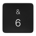 MacBook Replacement Key 6 / & – Keycap for MacBook Air & Pro 2019–2026 (German QWERTZ)