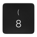 MacBook Replacement Key 8 / ( – Keycap for MacBook Air & Pro 2019–2026 (German QWERTZ)