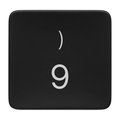 MacBook Replacement Key 9 / ) – Keycap for MacBook Air & Pro 2019–2026 (German QWERTZ)