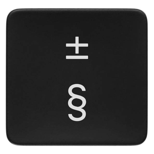 MacBook Replacement Key $ / ± – Keycap for MacBook Air & Pro 2019–2026 (UK ISO)