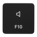 MacBook Replacement Key F10 – Keycap for MacBook Pro 2021–2026 (DE / UK / US)