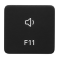MacBook Replacement Key F11 – Keycap for MacBook Pro 2021–2026 (DE / UK / US)
