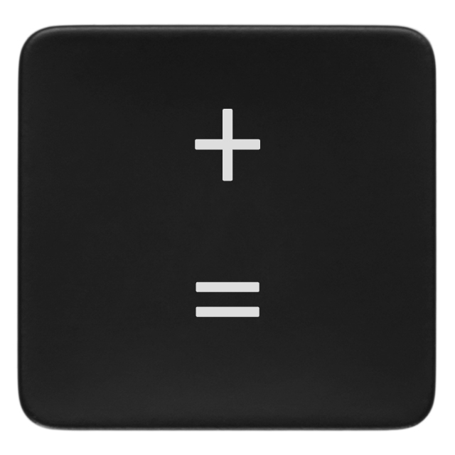 MacBook Replacement Key = / + – Keycap for MacBook Air & Pro 2019–2026 (US ANSI)